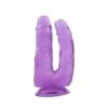 18cm Double Dildo Purple -Sex Spielzeug Laden 18cm double dildo purple