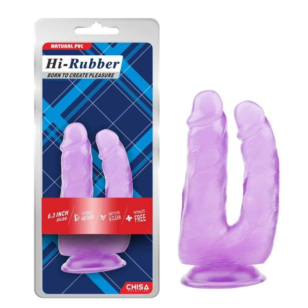 18cm Double Dildo Purple 7 18cm Double Dildo Purple – Bild 5