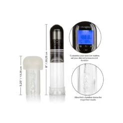 CalExotics Advanced Automatic Smart Pump Transparent -Sex Spielzeug Laden advanced automatic smart pump transparent3