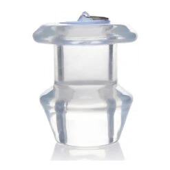 Master Series Ass Bung Clear Hollow Anal Dilator With Plug - XL