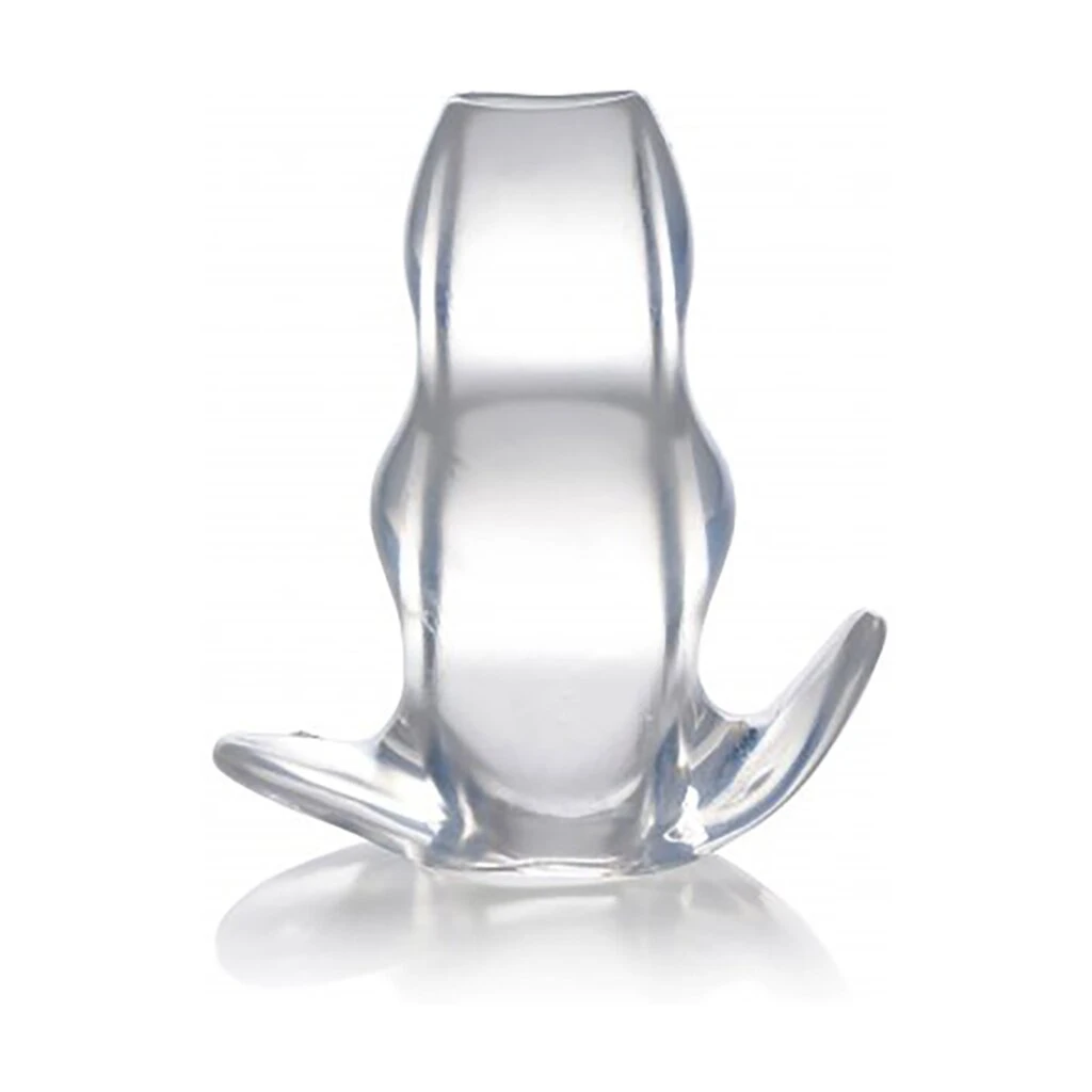 Master Series Clear View Hollow Anal Plug - Large - 5,8 Cm 3 Master Series Clear View Hollow Anal Plug - Large - 5,8 Cm