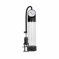 Deluxe Pump With Advanced PSI Gauge Transparant