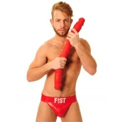 Double Stretch Dildo N&deg;77 62 X 6.2cm Red -Sex Spielzeug Laden double stretch dildo n77 62 x 62cm red8