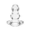 Perfect Fit Double Tunnel Plug Medium Transparent 7 Cm -Sex Spielzeug Laden double tunnel plug medium transparent 7 cm