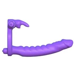Fantasy C-Ringz Silicone Double Penetrator Rabbit -Sex Spielzeug Laden fantasy c ringz silicone double penetrator rabbit3