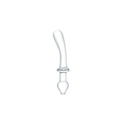 Glas Classic Curved Dual-Ended Dildo