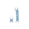 Glas Double Penetration Glass Swirly Dildo & Butt Plug Set 2 Pcs 2 Glas Double Penetration Glass Swirly Dildo & Butt Plug Set 2 Pcs -Sex Spielzeug Laden glas double penetration glass swirly dildo butt plug set 2 pcs