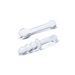 Glas G-Spot Pleasure Glass Dildo Set 2 Pcs 11 Glas G-Spot Pleasure Glass Dildo Set 2 Pcs -Sex Spielzeug Laden glas g spot pleasure glass dildo set 2 pcs3