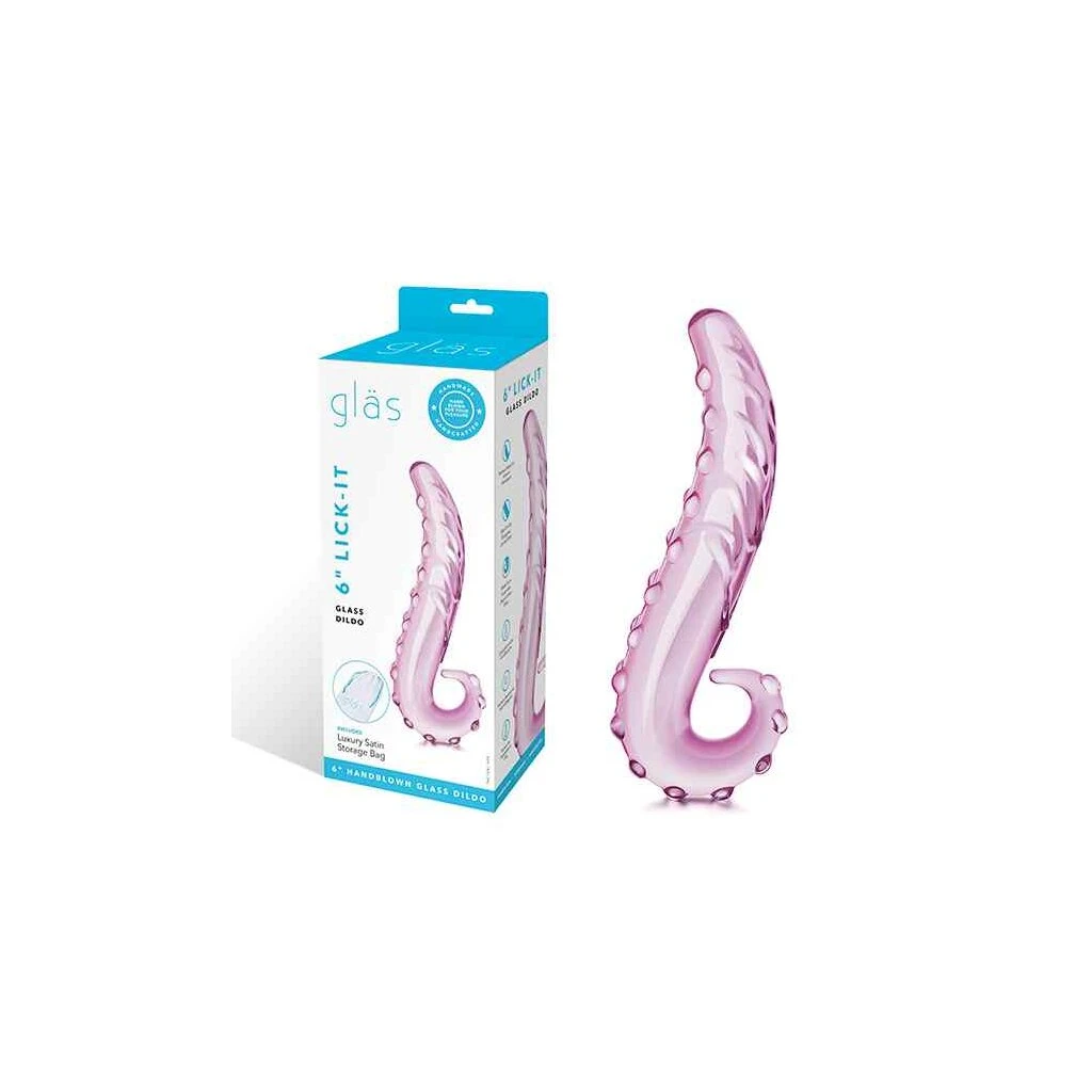 Glas Lick It Glass Dildo 4 Glas Lick It Glass Dildo – Bild 2