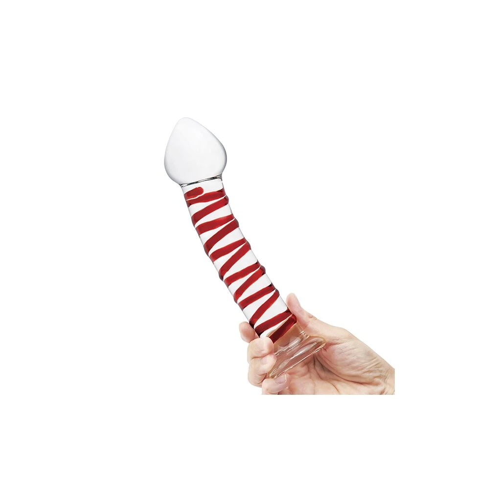 Glas Mr. Swirly Dildo 20,3 Cm 6 Glas Mr. Swirly Dildo 20,3 Cm – Bild 4