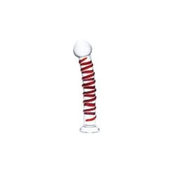 Glas Mr. Swirly Dildo 25,5 Cm