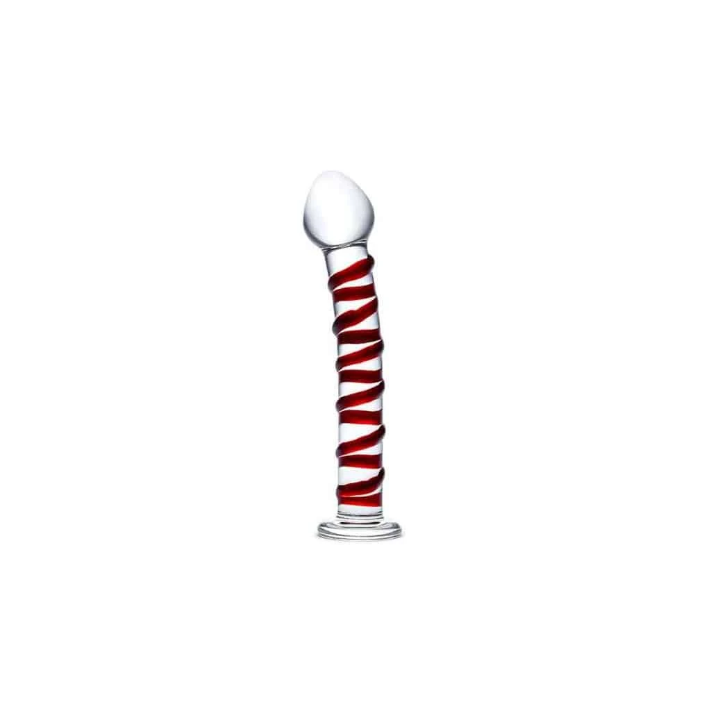 Glas - Mr. Swirly Glass Dildo 3 Glas - Mr. Swirly Glass Dildo