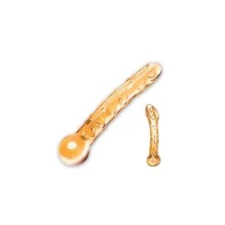 Glas - Orange Tickler Glass Dildo