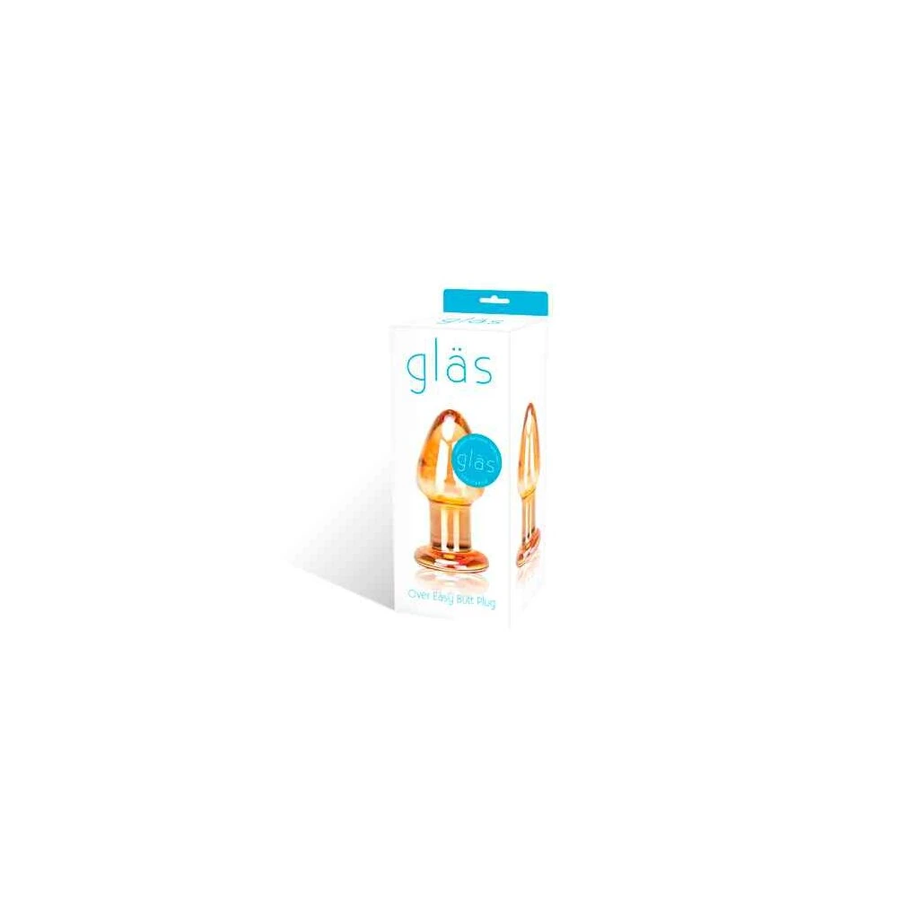 Glas - Over Easy Glass Butt Plug 4 Glas - Over Easy Glass Butt Plug – Bild 2