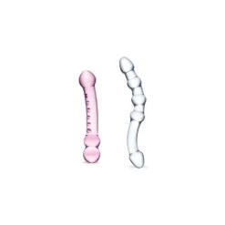 Glas - Pleasure Set Double Pleasure Glass Dildo Set