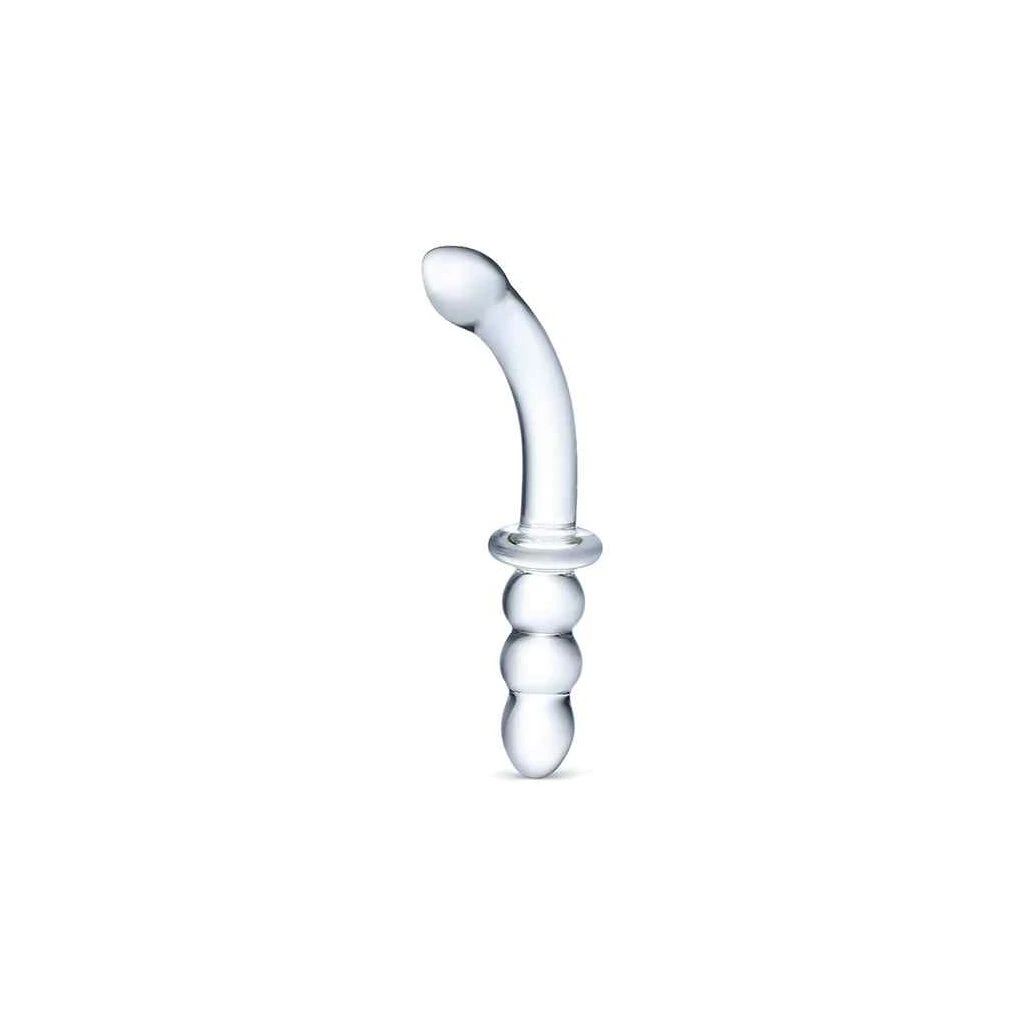 Glas - Ribbed G-Spot Glass Dildo 3 Glas - Ribbed G-Spot Glass Dildo