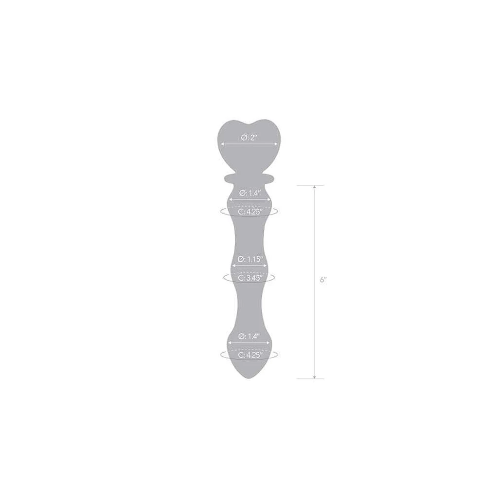 Glas Sweetheart Glass Dildo 9 Glas Sweetheart Glass Dildo – Bild 7