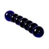 Glass Dildo Black/Blue Beads 1 Glass Dildo Black/Blue Beads -Sex Spielzeug Laden glass dildo black blue beads