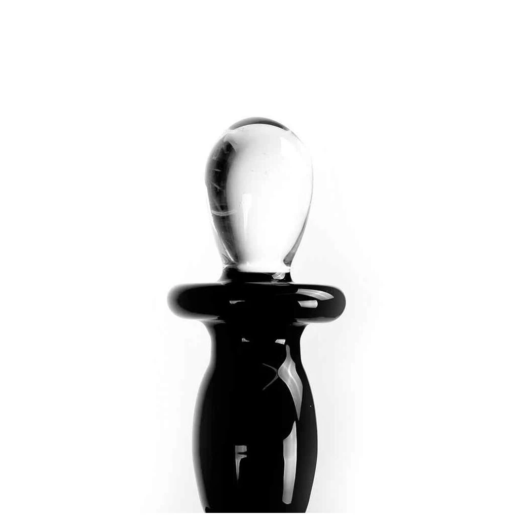 Glass Dildo Black Deluxe 4 Glass Dildo Black Deluxe – Bild 2