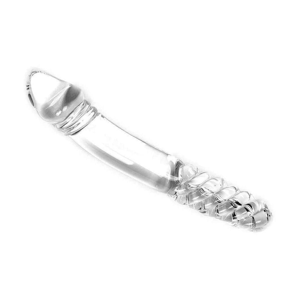 Glass Dildo Clear Double 4 Glass Dildo Clear Double – Bild 2