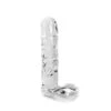 Glass Dildo Clear Penis Round With Balls -Sex Spielzeug Laden glass dildo clear penis round with balls