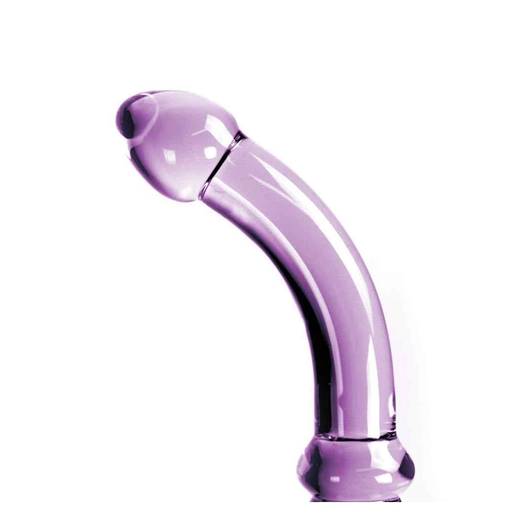 Glass Dildo Purple Curve 4 Glass Dildo Purple Curve – Bild 2