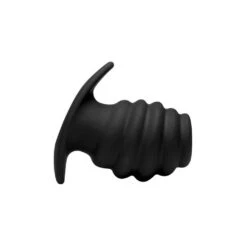 XR Brands Hive Ass Tunnel Ribbed Hollow Anal Plug - Large 6,3 Cm -Sex Spielzeug Laden hive ass tunnel ribbed hollow anal plug large 63 cm3