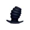 XR Brands Hive Ass Tunnel Ribbed Hollow Anal Plug - Small 4,5 Cm -Sex Spielzeug Laden hive ass tunnel ribbed hollow anal plug small 45 cm