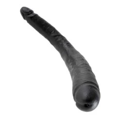 King Cock 16&quot; Tapered Double Dildo Dark -Sex Spielzeug Laden king cock 16 tapered double dildo dark3