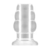 No.51 Large Hollow Tunnel Butt PlugTranslucent 5,2 - 7,1 Cm -Sex Spielzeug Laden no51 large hollow tunnel butt plugtranslucent 52 71 cm