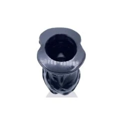Oxballs PIGHOLE Squeal FF Veiny Hollow Plug - Black -Sex Spielzeug Laden oxballs pighole squeal ff veiny hollow plug black3