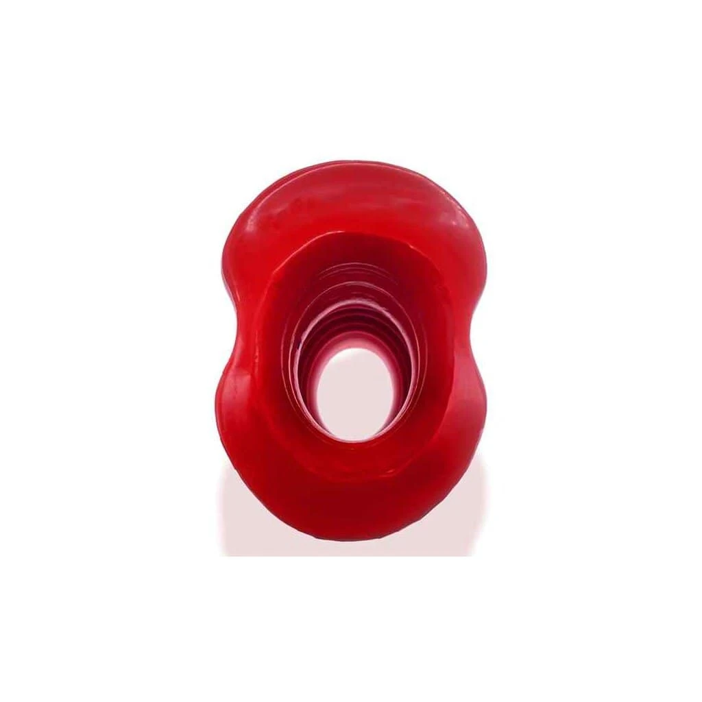 Oxballs PIGHOLE Squeal FF Veiny Hollow Plug - Red 4 Oxballs PIGHOLE Squeal FF Veiny Hollow Plug - Red – Bild 2