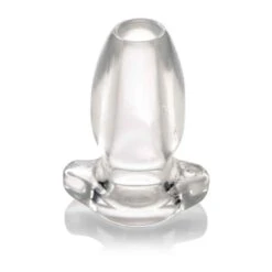 XR Brands PeepHole Clear Hollow Anal Plug