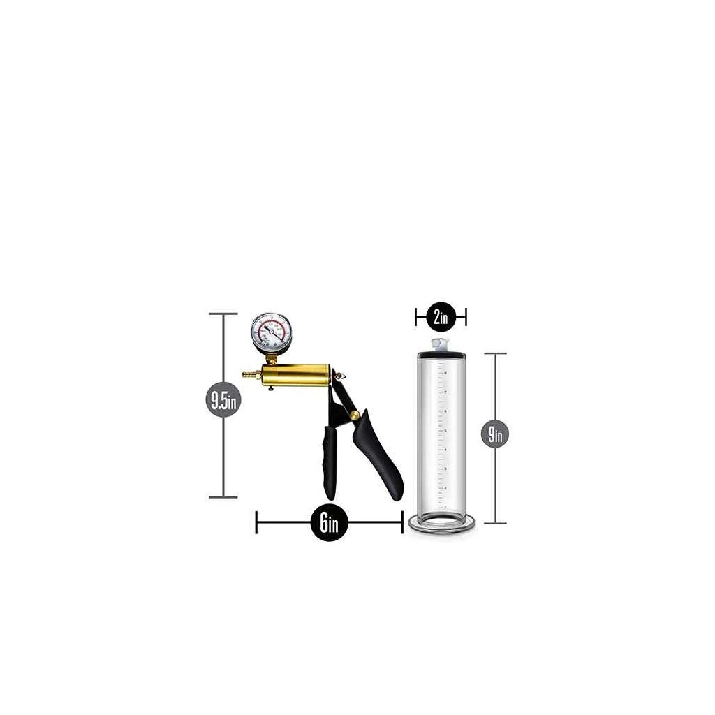 Blush PERFORMANCE VX6 VACUUM PENIS PUMP CLEAR 4 Blush PERFORMANCE VX6 VACUUM PENIS PUMP CLEAR – Bild 2