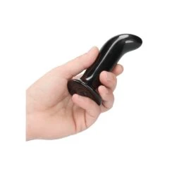 Prickly - Glass Vibrator - With Suction Cup And Remote - Rechargeable - 10 Speed - Black -Sex Spielzeug Laden prickly glass vibrator with suction cup and remote rechargeable 10 speed black5