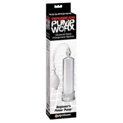 Pipedream Pump Worx Beginner’s Power Pump Clear