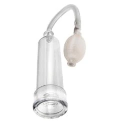 Pipedream Pump Worx Beginner&rsquo;s Power Pump Clear -Sex Spielzeug Laden pump worx beginners power pump clear4