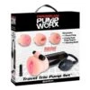PW Travel Trio Pump Set -Sex Spielzeug Laden pw travel trio pump set