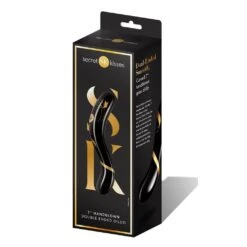 Secret Kisses 7&quot; Handblown Double Ended Dildo
