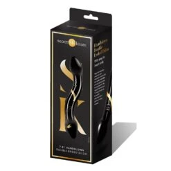 Secret Kisses 7.5&quot; Handblown Double Ended Dildo