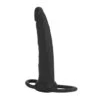 CalExotics Silicone Double Rider Black -Sex Spielzeug Laden silicone double rider black