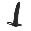 CalExotics Silicone Dual Penetrator Black -Sex Spielzeug Laden silicone dual penetrator black