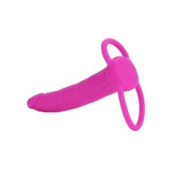 CalExotics Silicone Dual Penetrator Pink -Sex Spielzeug Laden silicone dual penetrator pink3