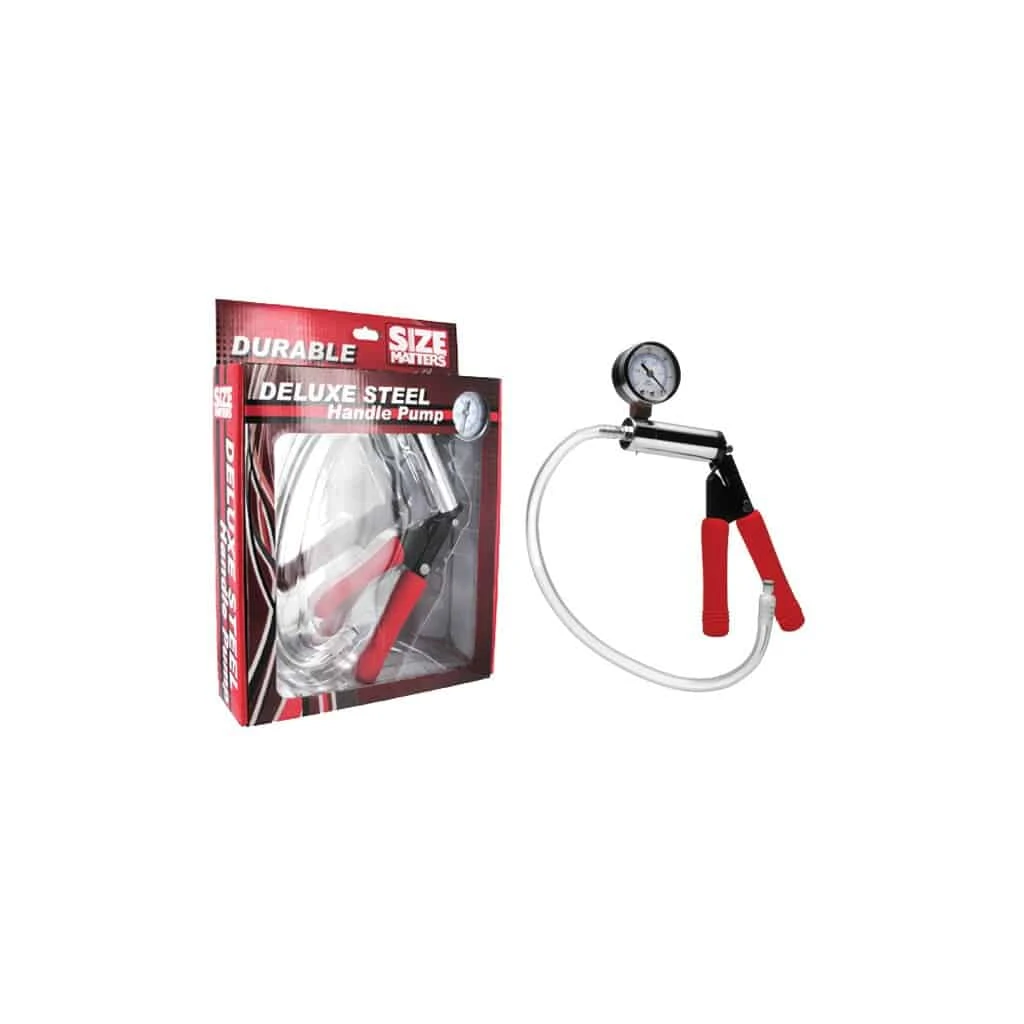 SIZE MATTERS Deluxe Steel Hand Pump 3 SIZE MATTERS Deluxe Steel Hand Pump