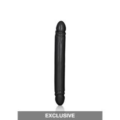 CalExotics Smooth Double Dong Black -Sex Spielzeug Laden smooth double dong black3