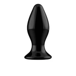 Stretchy - Glass Vibrator - With Suction Cup And Remote - Rechargeable - 10 Speed - Black -Sex Spielzeug Laden stretchy glass vibrator with suction cup and remote rechargeable 10 speed black3