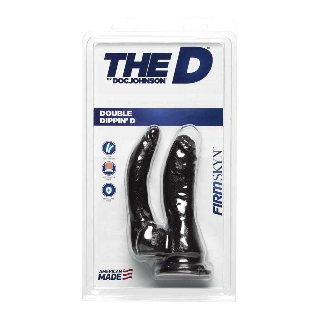 The D - Double Dippin' D Firmskyn - Chocolate 4 The D - Double Dippin' D Firmskyn - Chocolate – Bild 2