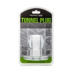 Perfect Fit Tunnel Plug Large Transparent 6,5 Cm -Sex Spielzeug Laden tunnel plug large transparent 65 cm2