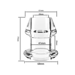 Tunnel Plug With Inpull Cap L 6.5 X 6cm 9 Tunnel Plug With Inpull Cap L 6.5 X 6cm -Sex Spielzeug Laden tunnel plug with inpull cap l 65 x 6cm4