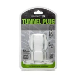 Perfect Fit Tunnel Plug X Large Transparent 7,3 Cm -Sex Spielzeug Laden tunnel plug x large transparent 73 cm2